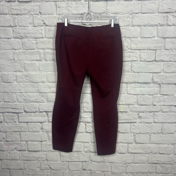 Alfani Burgundy Ankle Pant - Picture 5 of 7